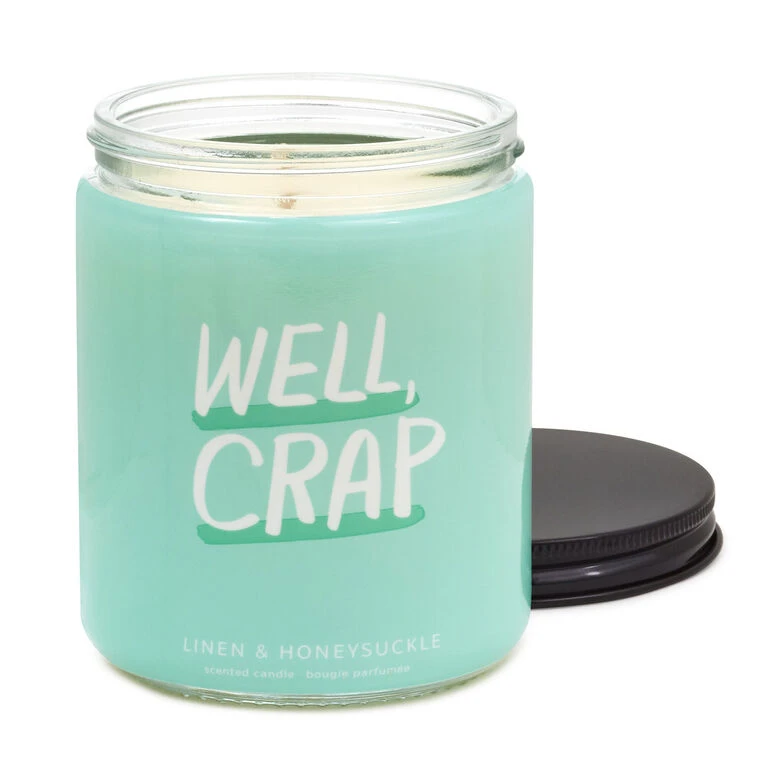 Hallmark Well, Crap Linen And Honeysuckle Scented Jar Candle, 7 Oz. 5 Hallmark Well, Crap Linen And Honeysuckle Scented Jar Candle, 7 Oz. - Image 3