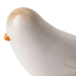 Hallmark Sculpted Dove Figurine, 1.75" -Hallmark Store White Dove Ceramic Bird Figurine 1SNN1195 03