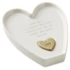 Hallmark Heart-Shaped Trinket Dish With Token 2 Hallmark Heart-Shaped Trinket Dish With Token -Hallmark Store White HeartShaped Trinket Dish With Token 1BIT2007 01