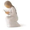 Willow Tree Quiet Wonder Figurine, 3.5" -Hallmark Store Willow Tree Girl Holding Wire Butterfly Figurine 28025 01