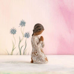 Willow Tree Prayer Of Peace Figurine, 4" 7 Willow Tree Prayer Of Peace Figurine, 4" -Hallmark Store Willow Tree Prayer of Peace Figurine 28258 03