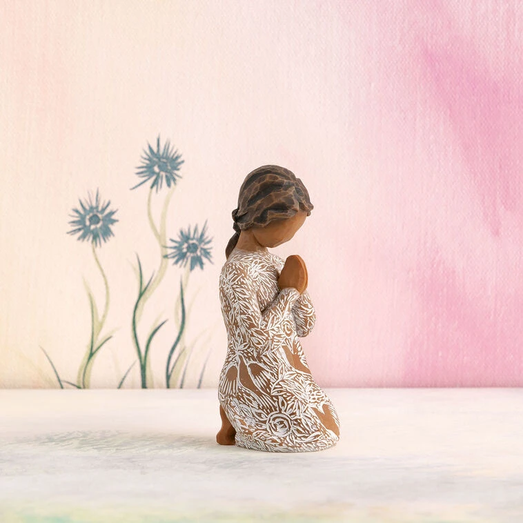 Willow Tree Prayer Of Peace Figurine, 4" 5 Willow Tree Prayer Of Peace Figurine, 4" - Image 3