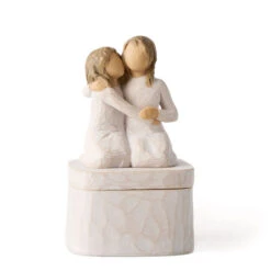 Willow Tree Sister Mine Figurine Trinket Box