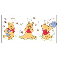 Hallmark Disney Winnie The Pooh With Hunny Pot Collectible Drinking Glass, 13.5 Oz. -Hallmark Store Winnie the Pooh With Hunny and Bees Collector Glass 1WOW1002 02