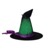 Hallmark Witch's Hat Motion-Activated Decoration With Light And Sound -Hallmark Store Witchs Hat MotionActivated Halloween Decoration 1HGN2008 03