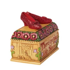 Enesco Jim Shore The Wizard Of Oz Ruby Slippers Trinket Box, 3.5" 8 Enesco Jim Shore The Wizard Of Oz Ruby Slippers Trinket Box, 3.5" -Hallmark Store Wizard of Oz by Jim Shore Ruby Slippers Trinket Box 6015041 03