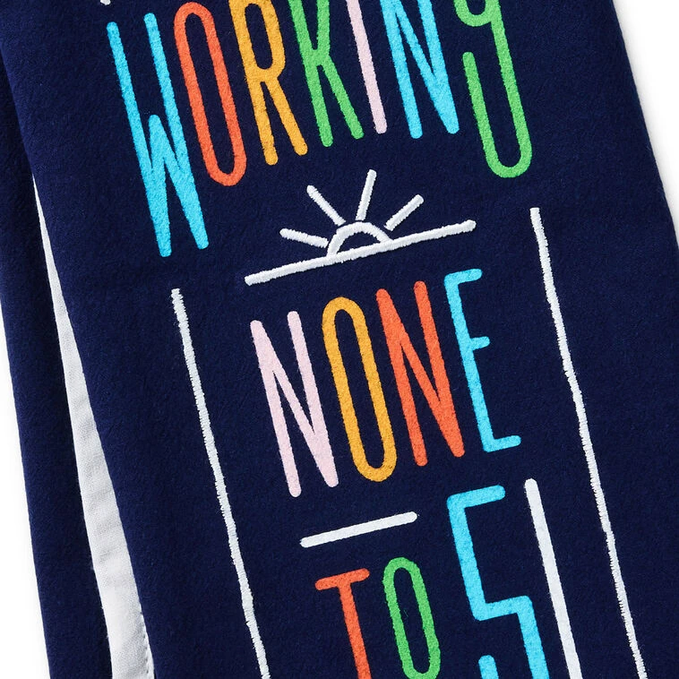 Hallmark Working None To Five Tea Towel, 18x26 5 Hallmark Working None To Five Tea Towel, 18x26 - Image 3