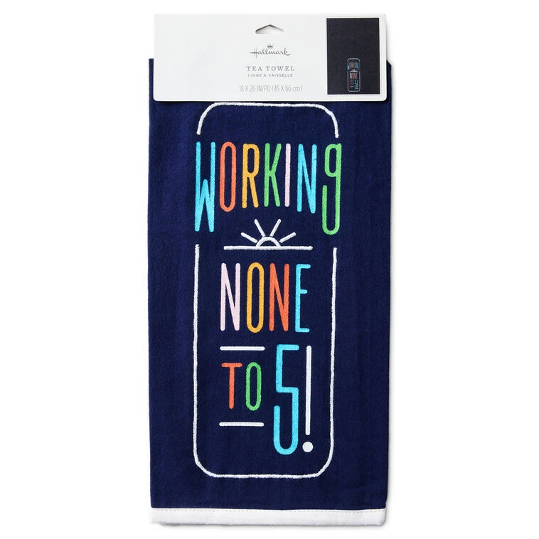 Hallmark Working None To Five Tea Towel, 18x26 7 Hallmark Working None To Five Tea Towel, 18x26 - Image 5