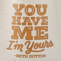 Hallmark Yellowstone Beth Dutton And Rip Wheeler Mugs, Set Of 2 10 Hallmark Yellowstone Beth Dutton And Rip Wheeler Mugs, Set Of 2 -Hallmark Store Yellowstone Beth and Rip Retro Ceramic Mug Set 1PCL1075 04