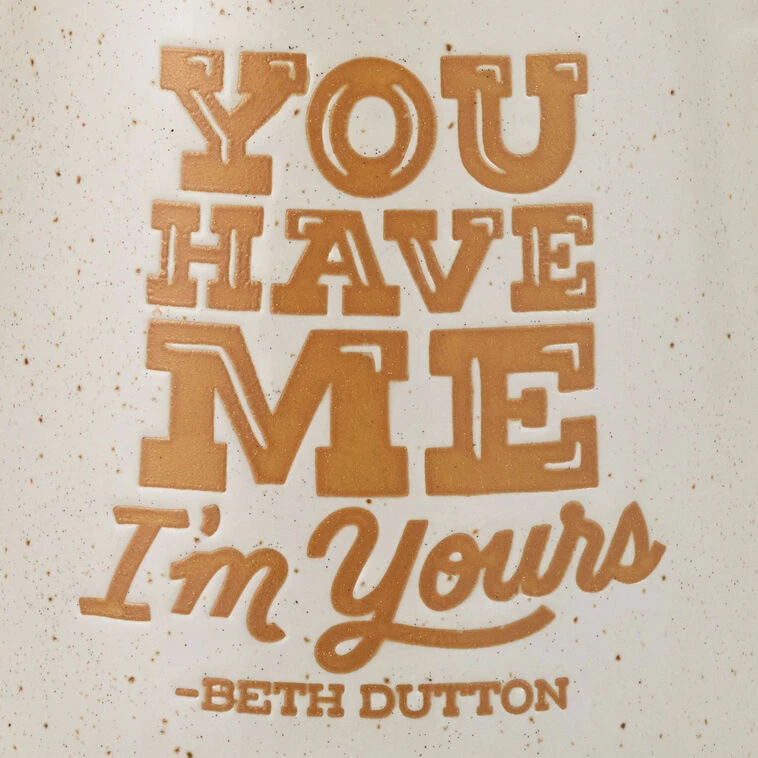 Hallmark Yellowstone Beth Dutton And Rip Wheeler Mugs, Set Of 2 6 Hallmark Yellowstone Beth Dutton And Rip Wheeler Mugs, Set Of 2 - Image 4