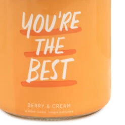 Hallmark You're The Best Berry And Cream Scented Jar Candle, 7 Oz. 9 Hallmark You're The Best Berry And Cream Scented Jar Candle, 7 Oz. -Hallmark Store Youre the Best Berry and Cream Scented Jar Candle 1FCD1025 04