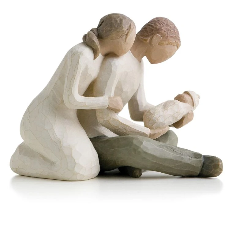 Willow Tree® New Life New Baby Family Figurine 3 Willow Tree® New Life New Baby Family Figurine